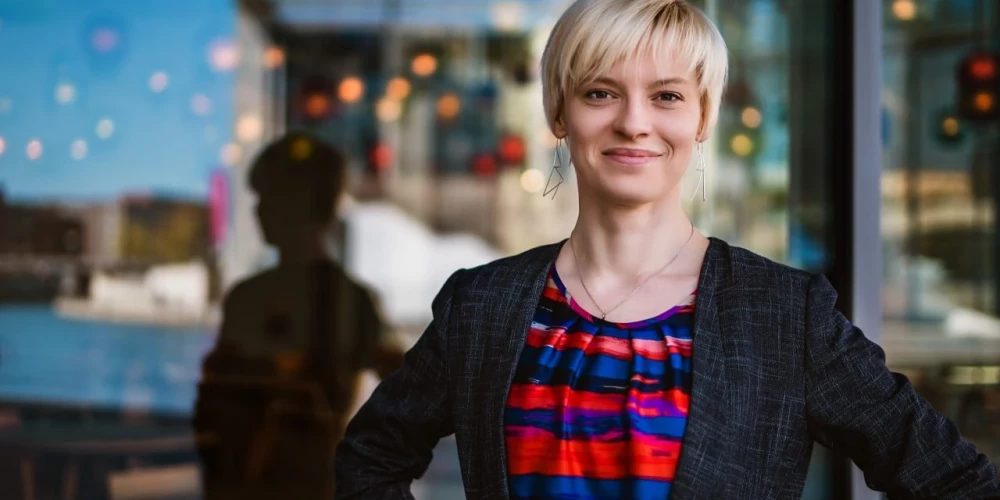 Olga Petersena (ekrānuzņēmums no "X")