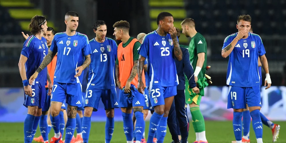 Itālijai pēdējā pārbaudes spēlē minimāla uzvara pār Bosniju un Hercegovinu; Francija nespēj uzvarēt Kanādu