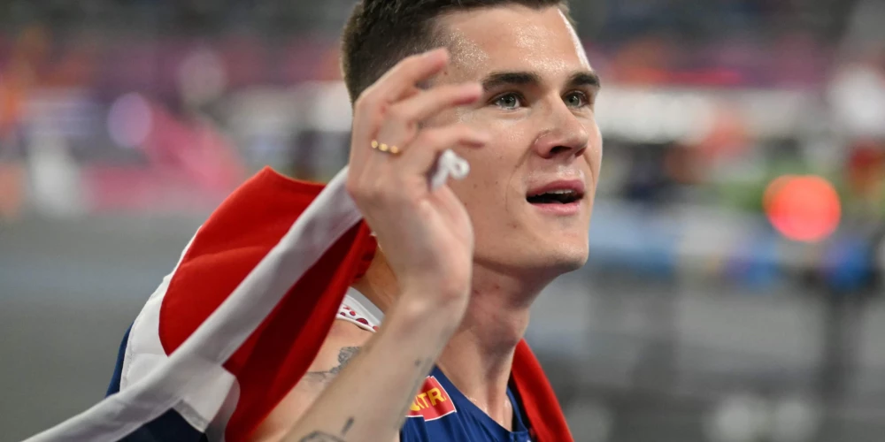 Norvēģijas skrējējs Jākobs Ingebrigtsens kļuvis jau par seškārtēju Eiropas čempionu.