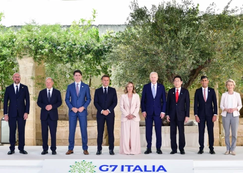  G7 samits Itālijā,13.jūnijā.