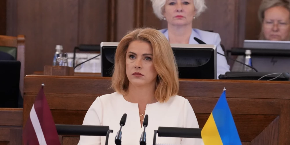 Saeimas ārkārtas sēde, kurā skata Ministru prezidenta ikgadējo ziņojumu par Ministru kabineta paveikto un iecerēto darbību.