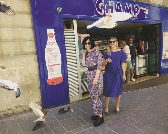 Malta, 2018. gada 4 maijs. Abas Ilzes pirms ceremonijas.