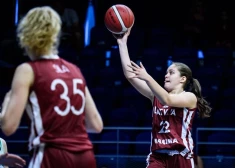 Latvijas U-20 basketbolistēm pārbaudes spēlē zaudējums pret Vāciju

