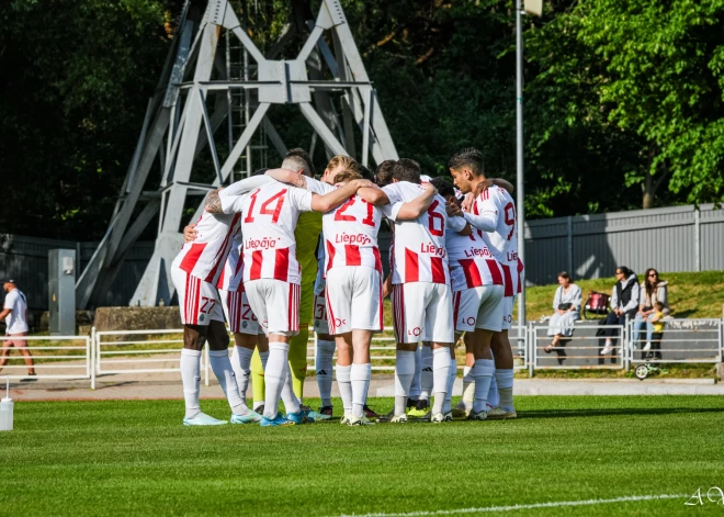 "Liepājas" futbolisti savā laukumā tiek pie punkta pret "Daugavpili"