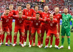 Slovēnijas futbolisti mačā pret Dāniju Eiropas čempionātā izrauj neizšķirtu