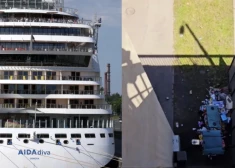 No milzīga kuģa uz...atkritumu kaudzi: sociālajos tīklos spriež, ko redz tūristi uzreiz pēc ierašanās Rīgā