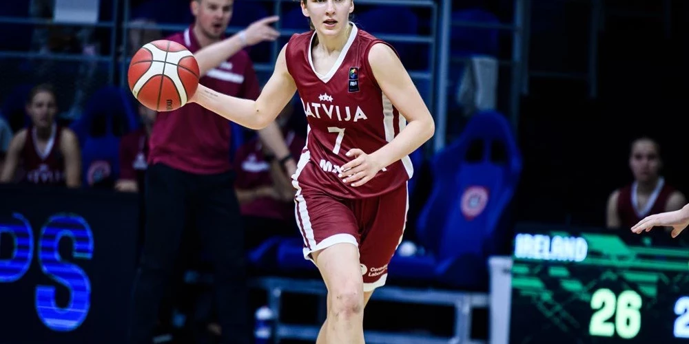 Latvijas U-20 basketbolistēm zaudējums pret Izraēlu
