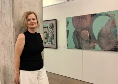 Ministra Ašeradena bijusī sieva Daiga Freimane pēc šķiršanās dodas uz Parīzi kļūt par gleznotāju