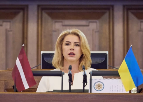 Ministru prezidente Evika Siliņa.