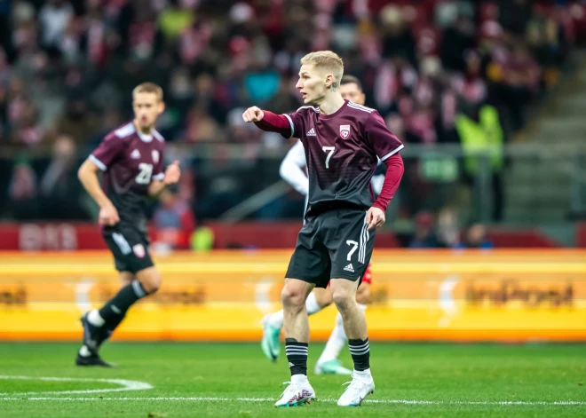 Latvijas futbola izlase FIFA rangā noslīdējusi uz pēdējo vietu Baltijā