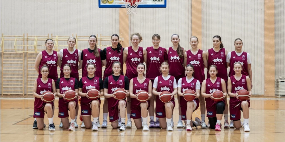 Latvijas U-20 basketbolistēm pārbaudes spēlē zaudējums pret Turciju
