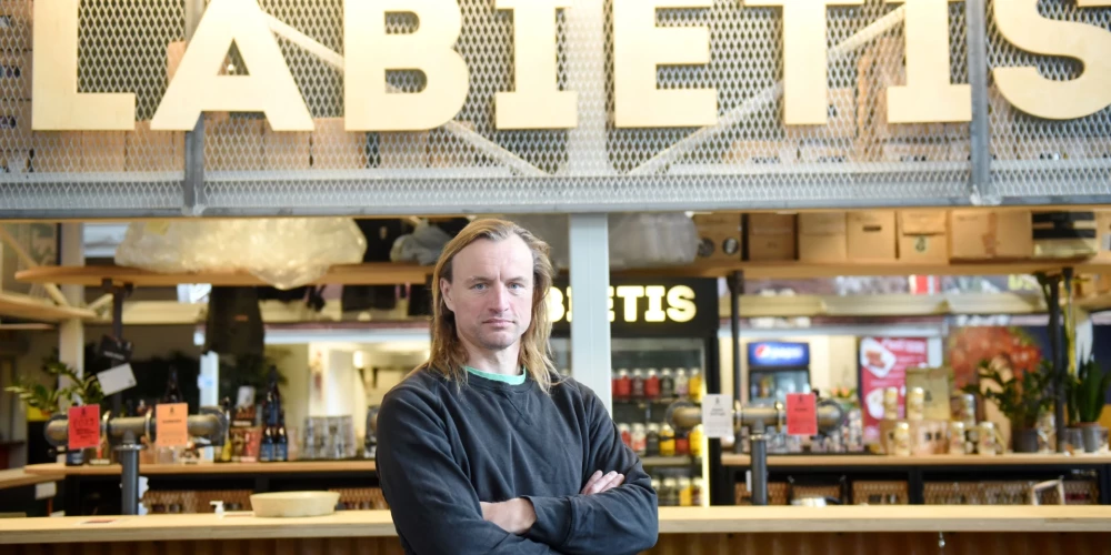 Alus darītavas "Labietis" vadītājs Reinis Pļaviņš.