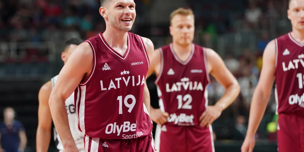 Pēdējā pārbaude pirms cīņas par Parīzi; Latvijas basketbolistiem spēle pret Somiju