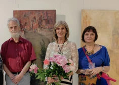 Mākslinieks Juris Ģērmanis jau 72 gadus katru dienu glezno