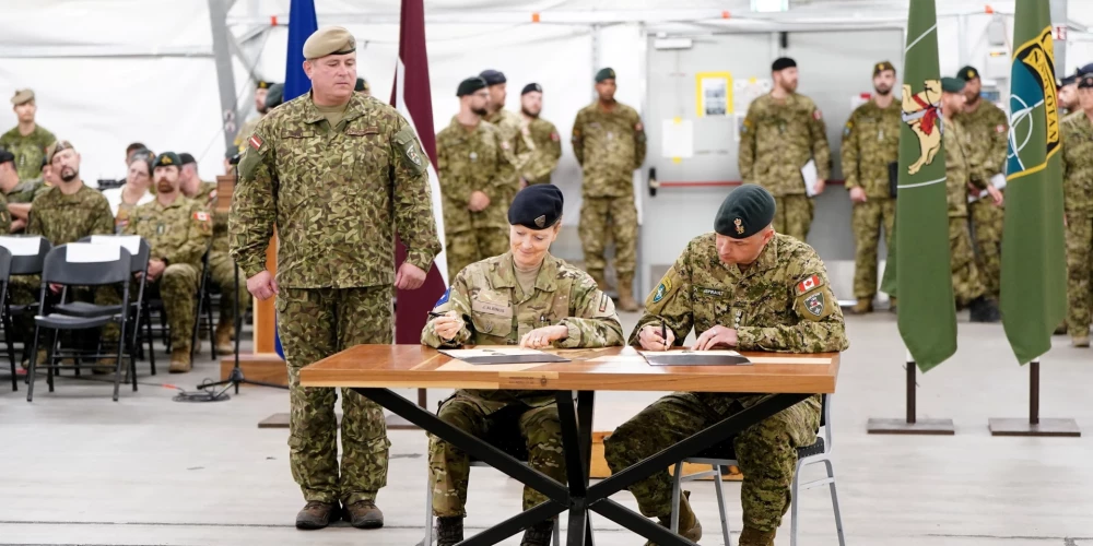 В Латвии будет размещено около 5000 военнослужащих стран НАТО