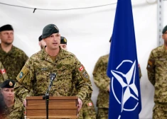 FOTO: NATO paplašina savu klātbūtni Latvijā līdz brigādes līmenim