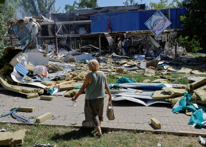 Tramps ar Putinu apspriež, cik lielu daļu Ukrainā okupēto teritoriju varētu saglabāt Krievija