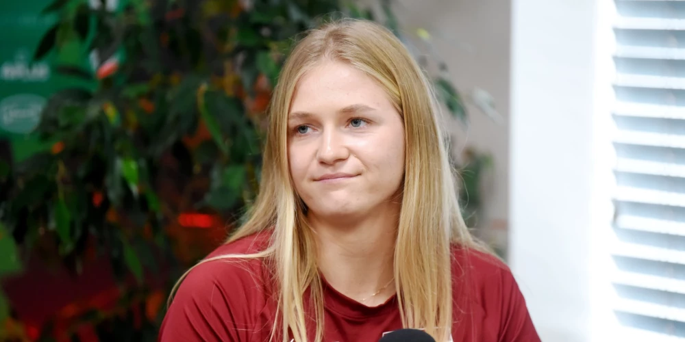 Blaževiča pārsteigta, ka viņas rezultāts 200 metros bija konkurētspējīgs Latvijas čempionātā