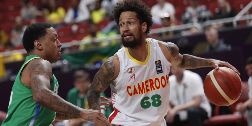 Kamerūnas basketbolisti pārsteidz Brazīliju, iesēdina lidmašīnā Melnkalni un nopelna cīņu pret Latviju