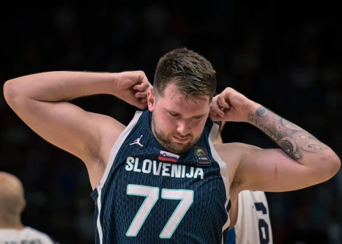 Lukam Dončičam basketbola vasara noslēgusies arī Slovēnijas izlasē.