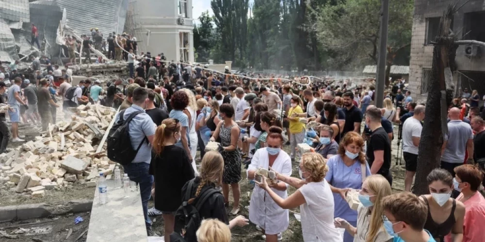 Российские ракеты попали в детскую больницу "Охматдет".