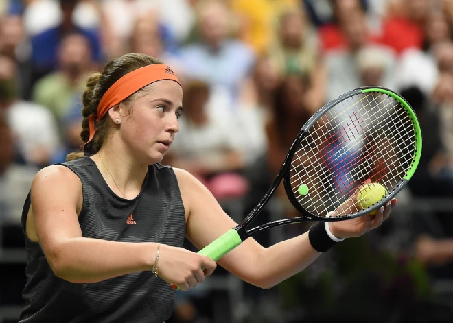 Ostapenko izcīna vietu Vimbldonas turnīra ceturtdaļfinālā