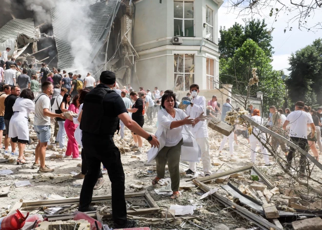 Lietuva piešķir miljonu eiro Kijivas bērnu slimnīcas atjaunošanai