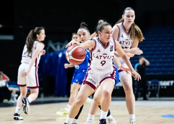 Latvijas U-20 basketbolistēm zaudējums Eiropas čempionāta ceturtdaļfinālā 