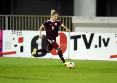 Latvijas sieviešu futbola izlasei svarīga uzvara pret Ziemeļmaķedoniju
