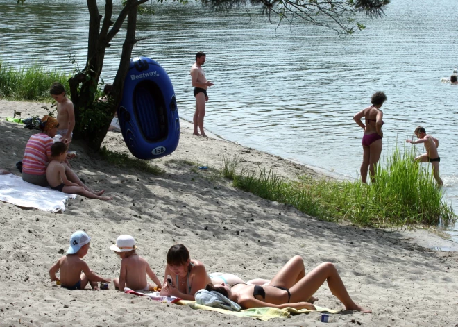 Где самая теплая вода на пляжах Риги?