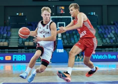 Latvijas U-20 basketbolisti Eiropas čempionātu sāk ar zaudējumu