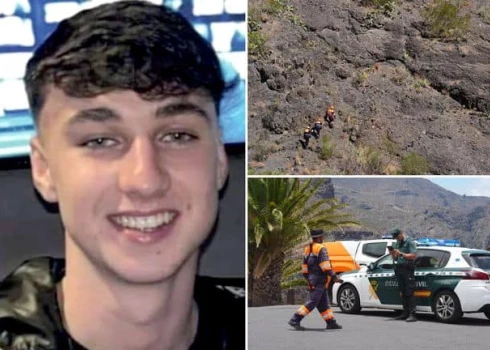 Miris atrasts Tenerifē pazudušais britu jaunietis 
