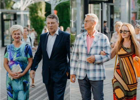 FOTO: smaidīgi, krāšņi un eleganti - ļaudis pulcējas "Jūrmalas festivāla" atklāšanas koncertā