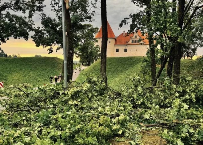 Tā tagad izskatās Bauskā pēc jūlija vētras.