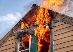 VIDEO: liesmas noposta ģimenes māju Babītē 30 minūtēs; cilvēki nav cietuši
