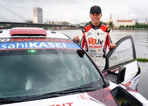 Sesks un Francis WRC posma treniņbraucienos starp pašiem labākajiem