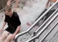 Ekstremālās izklaides Omskā (ekrānuzņēmums no video)
