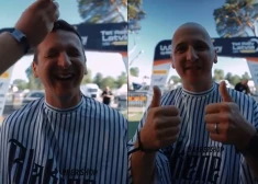 VIDEO: “Tet Rally Latvia” direktors Strokšs pilda solījumu un par godu Mārtiņam Seskam nodzen matus