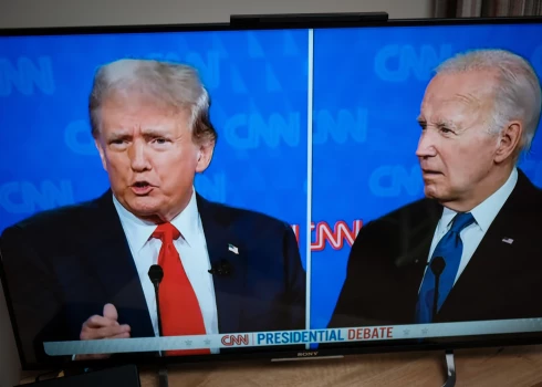 Trampa un Baidena debates.