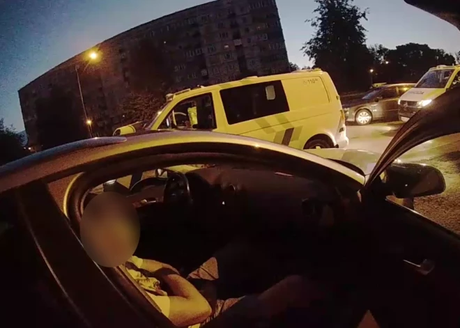 Policija Zolitūdē noķer dzērājšoferi 2,5 promiļu reibumā