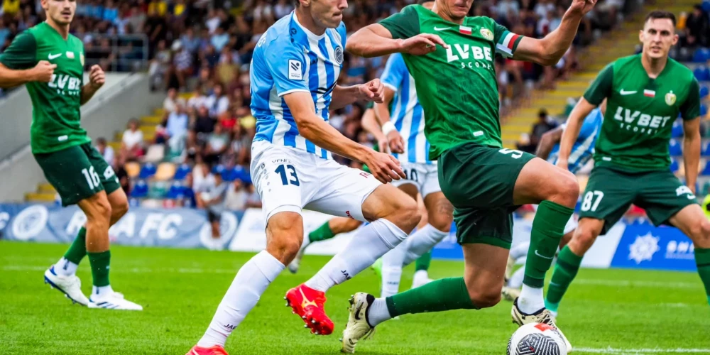 Mājinieki izrādās pārāki par poļiem.