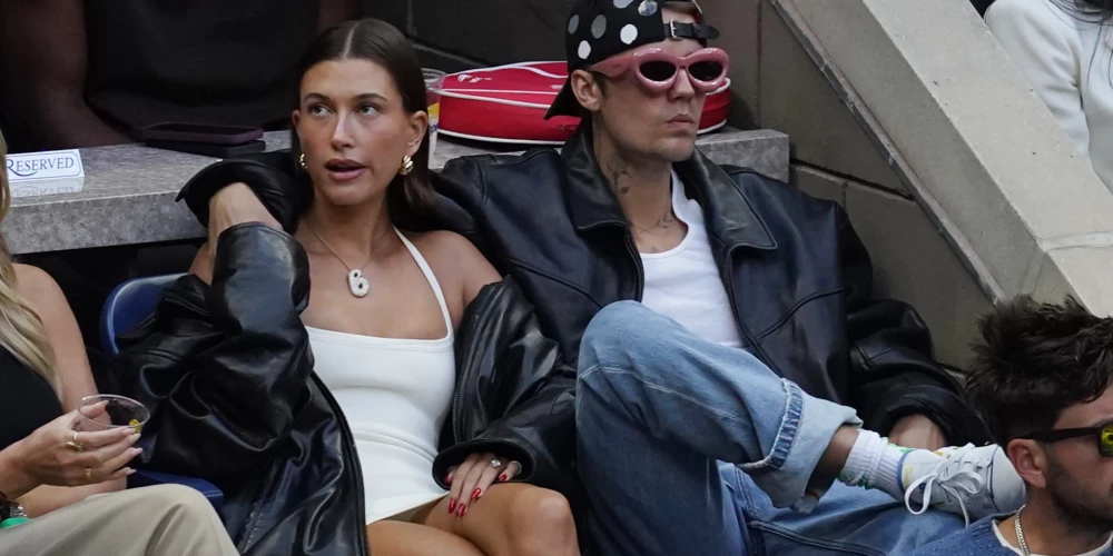 Heilija un Džastins Bīberi.