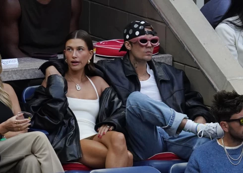 Heilija un Džastins Bīberi.