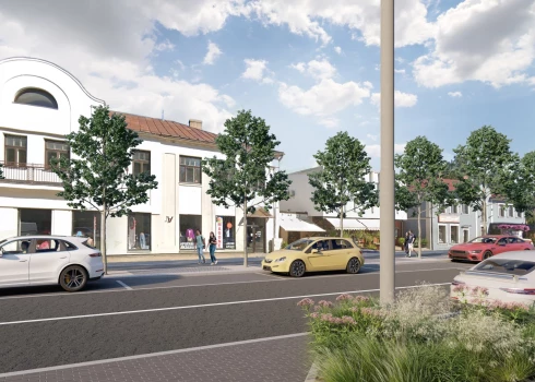 Projekta vizualizācija.