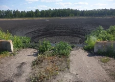 Хранилище осадка сточных вод.