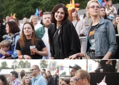 Festivālu, kur uz vairākām skatuvēm divu dienu garumā kāpa gan Latvijas, gan ārzemju mūzikas izpildītāji, apmeklēja arī sabiedrībā zināmi ļaudis.