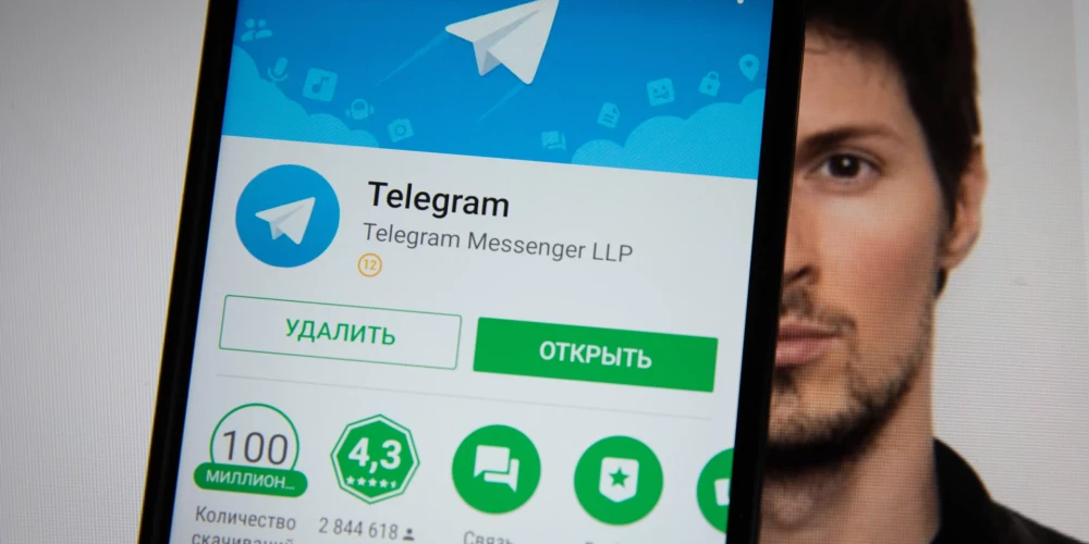 Pāvels Durovs un viņa radītais "Telegram"