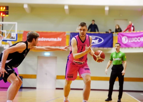 Latvijas basketbolists Ričards Daniels Vanags.