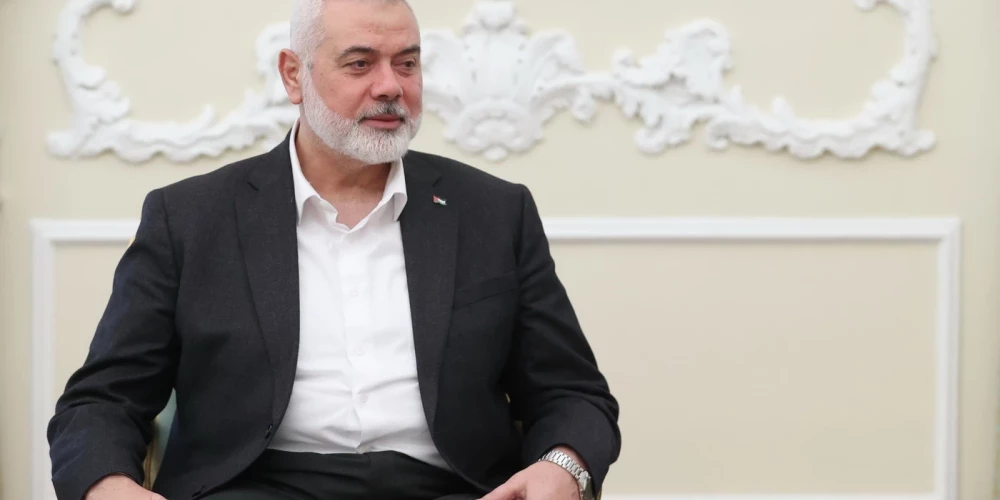 Likvidētais "Hamas" vadonis Ismails Hanija