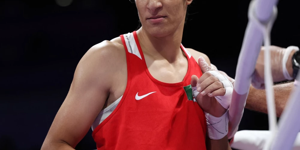 Imane Helifa pārliecinoši turpina cīņu par medaļu Parīzes olimpiskajās spēlēs.